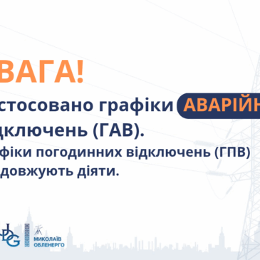 Ситуація з графіками відключень 09.12.2025