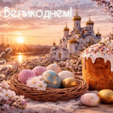 З Великоднем!