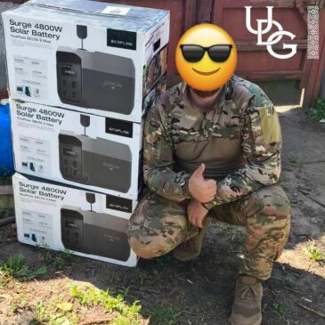 Вони нам – захист, ми їм – автономність. Забезпечили нашого колегу та його побратимів зарядними станціями